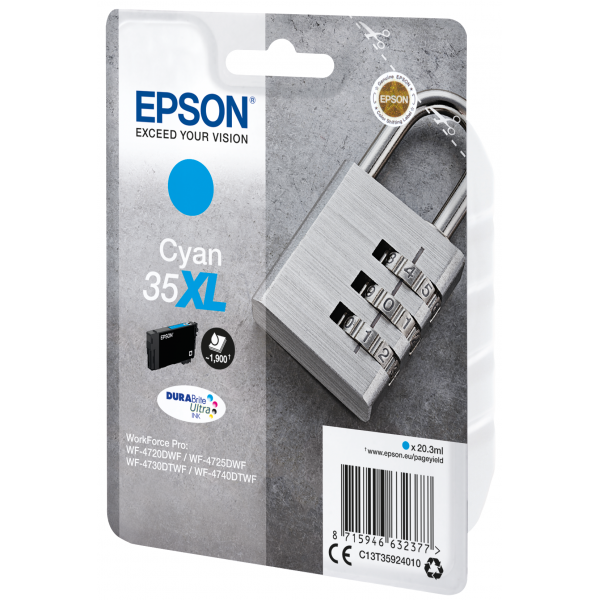 CARTUCCIA EPSON T35XL CIANO