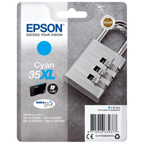 CARTUCCIA EPSON T35XL CIANO