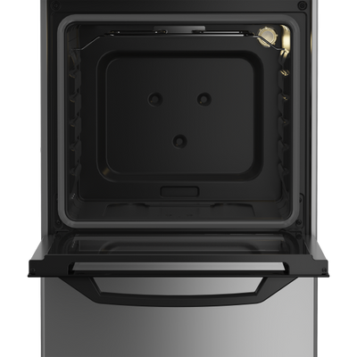 Beko Cucina A Gas 4 Bruciatori Forno Elett.54lt 50x50 Silver Css42014fs