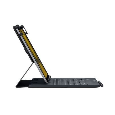 Logitech 920-008340 tastiera per dispositivo mobile QWERTY Nordic Bluetooth Nero (Universal Kyb folio Pan Nordic - for 9 + 10 tablets, Black - Warranty: 24M)