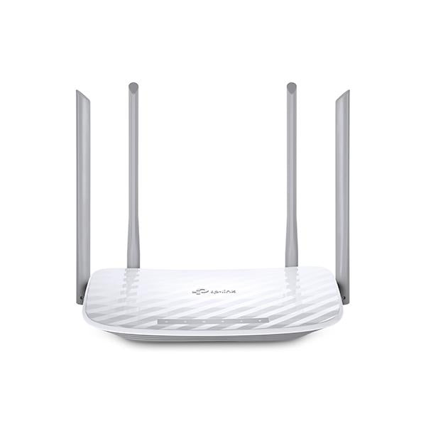 Router Gigabit Wireless Dual Band AC1200 Archer C50 - Connessioni simultanee 2.4GHz e 5GHz rispettivamente a 300Mbps e 867Mbps per un totale di banda totale disponibile fino a 1.2Gbps - 4 antenne est
