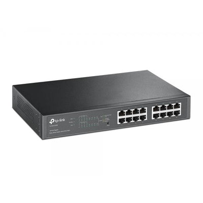 TP-LINK TL-SG1016PE Gestito Gigabit Ethernet (10/100/1000) Supporto Power over Ethernet (PoE) Nero