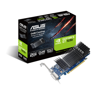 ASUS VGA GEFORCE GT 1030, GT1030-SL-2G-BRK, 2GB GDRR5, DVI/HDMI, 90YV0AT0-M0NA00