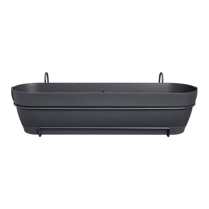 ELHO Vibia Campana Allin1 Balcone Rettangolare -  70 - Plastica - 11 l - Antracite