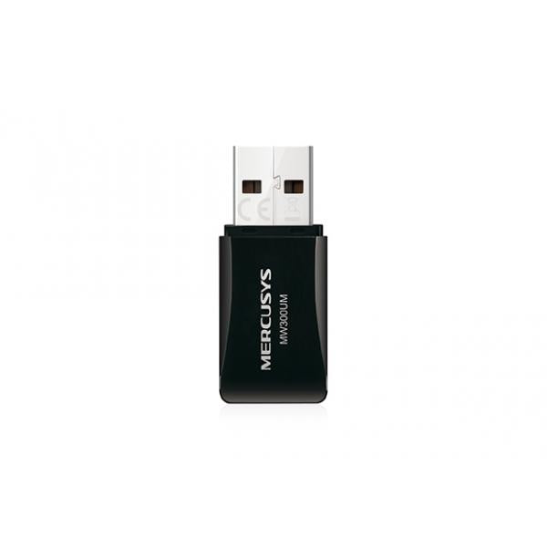 ADATTATORE MERCUSYS NANO USB WIFI 300MB