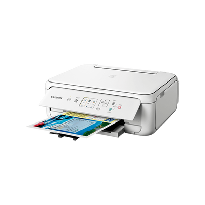 Stampante Multifunzione Canon PIXMA TS5151 - Ink-jet A4 - Stampante / fotocopiatrice /scanner - Risoluzione 1200x2400 dpi - Usb/Wifi - Win/Mac - Bianco