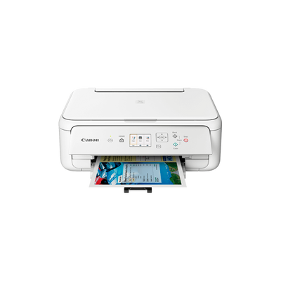 Canon PIXMA TS5151 Ad inchiostro A4 4800 x 1200 DPI Wi-Fi (Canon PIXMA TS5151 - A4 Colour InkJet Multifunction Printer Copy Scan WiFi USB - White)