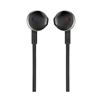 Cuffie Auricolari A Filo Jbl T205 - Leggere Con Microfono Universale Ad Un Pulsante - Colore Nero