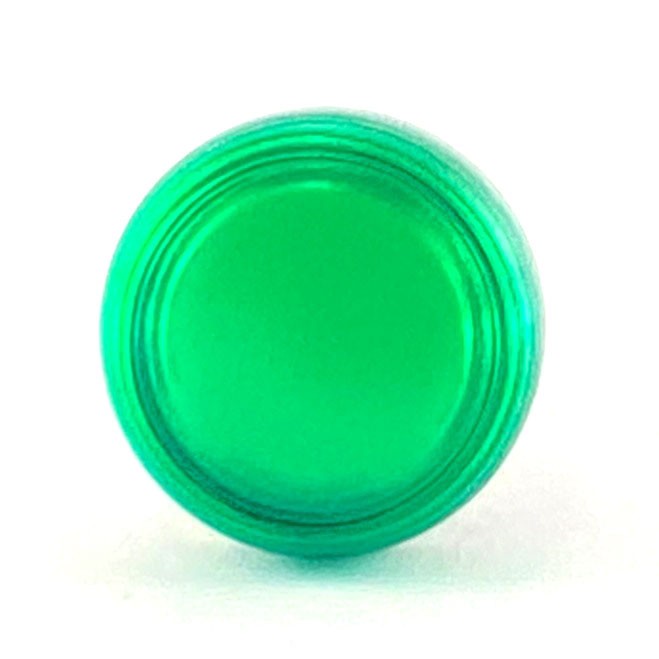 Spia led monoblocco testa verde 230VCA Lovato
