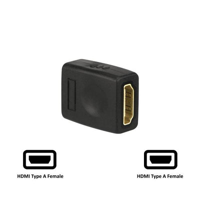 ADATTATORE HDMI F/F CON CONTATTI DORATI