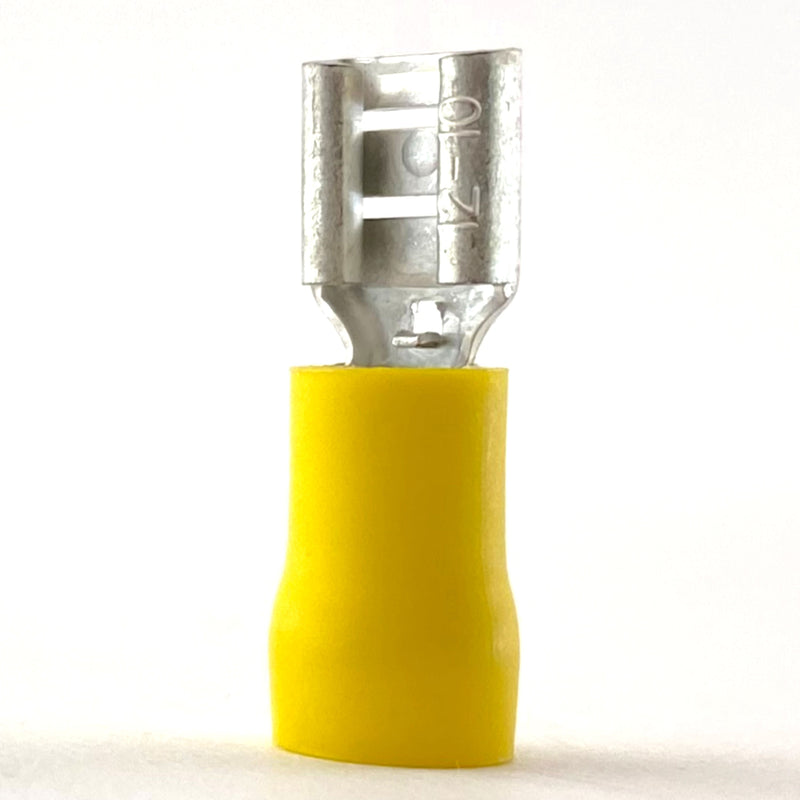 Capocorda preisolato giallo 6,3X,8 Femmina C 02/P Aleyay