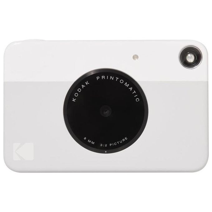 Kodak Printomatic Fotocamera di Stampa Istantanea Bianco-Argento