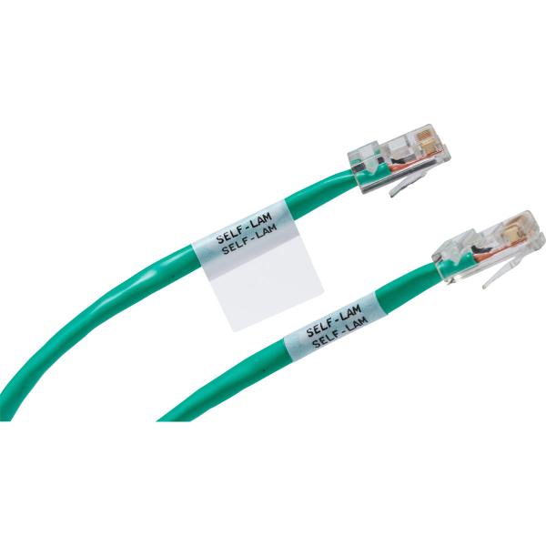 Brady 110927 Nero, Translucent, Bianco Etichetta per stampante autoadesiva (Self-laminating Vinyl tape - for M211 M210 BMP21-PLUS - BMP21-LAB BMP21 Selflaminating - Warranty: 12M)