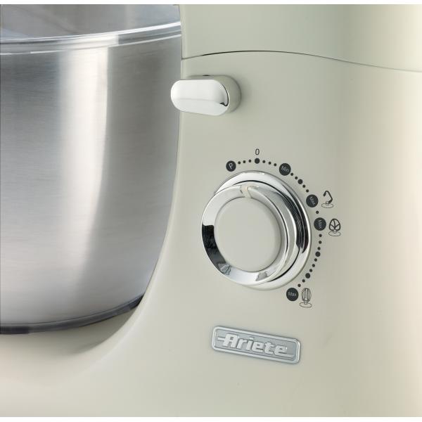 ARIETE ARIETE IMPASTATRICE VINTAGE BEIGE (1588/03) - TAZZA ACCIAIO INOX 5,5 L - 7 VELOCITA&