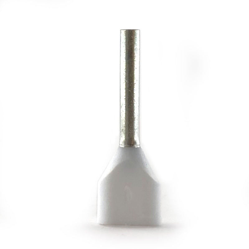 Tubetto preisolato bianco 2X0,5 mmq Cembre