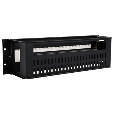 LOGON RAX630BL porta accessori (3U 19 ELECTRICAL/DIN RAIL - MODULE - BLACK - Warranty: 60M)
