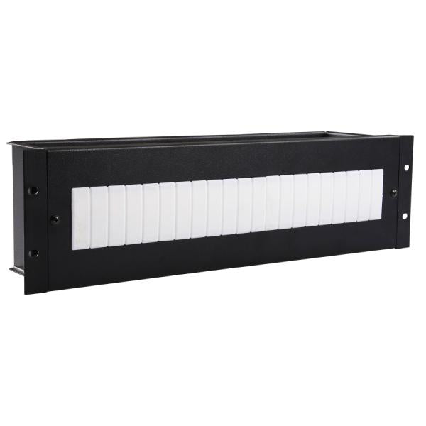 LOGON RAX630BL porta accessori (3U 19 ELECTRICAL/DIN RAIL - MODULE - BLACK - Warranty: 60M)