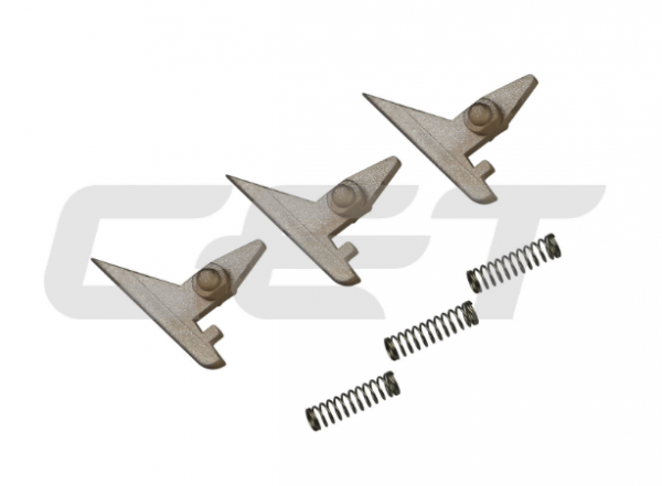 3xCET Upper Picker Finger W/Spring Ricoh 