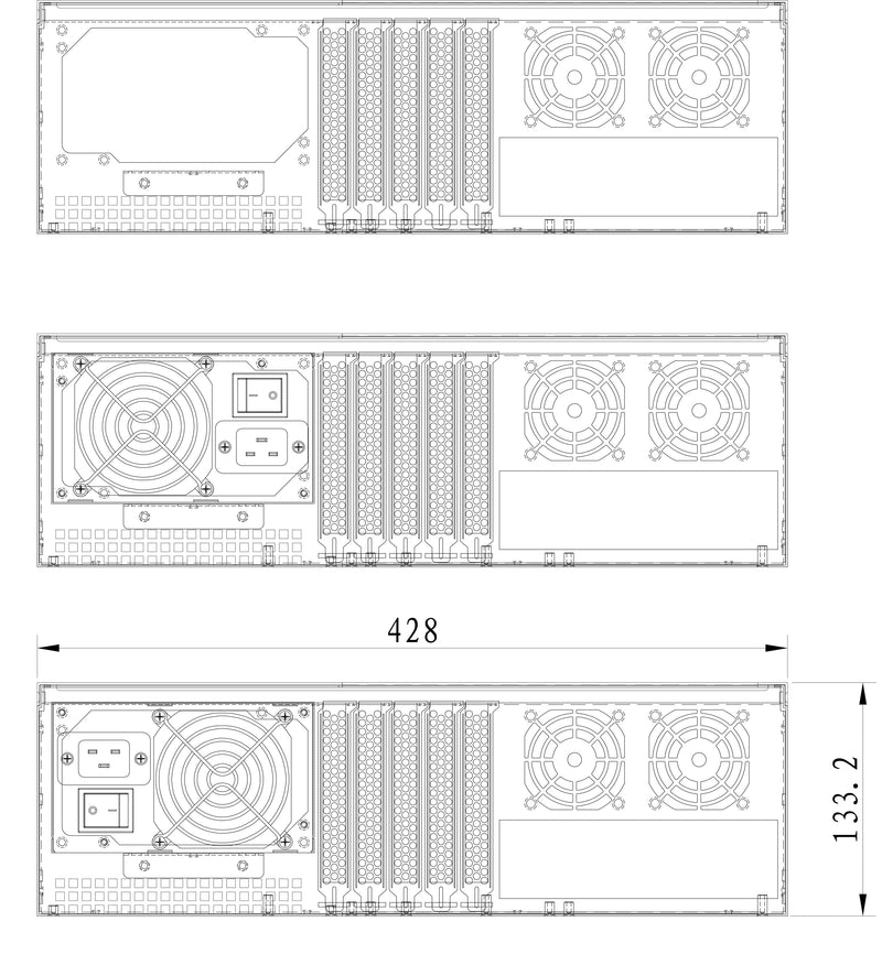 Chassis Industriale da Rack 19&