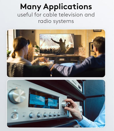 Cavo Coassiale SAT 100 dB Doppia Schermatura CCS 100m