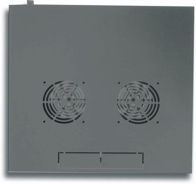 Armadio Rack 19'' a Muro 9U prof. 320 Nero Assemblato