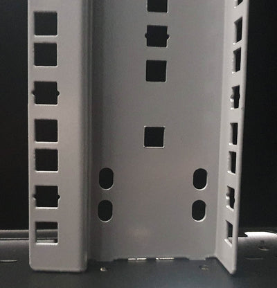 Armadio Rack NextGen 19'' 800x800 42U Porta Pan.Posteriore Grigliati Nero