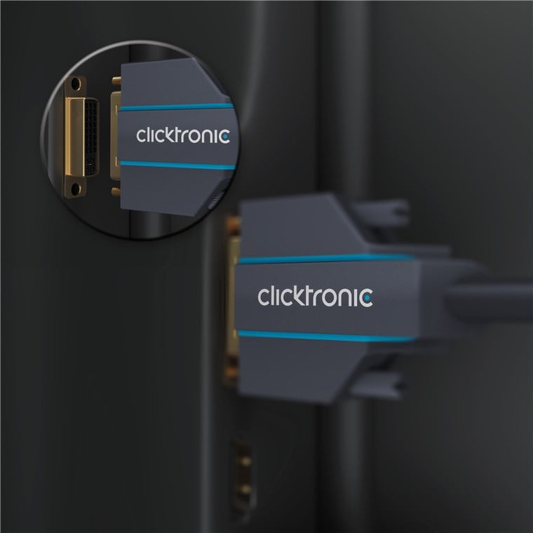 Cavo Monitor DisplayPort Maschio a DVI-D Maschio 3 m Blu