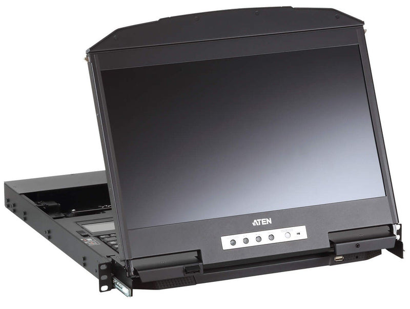 Console KVM USB HDMI DVI VGA con LCD da rack 19&