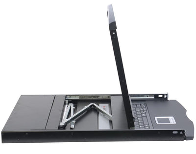Console KVM USB/PS2 con LCD 17'' da Rack 19'' Dual Rail