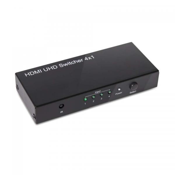 CLUB3D HDMI 4K60HZ 2.0 UHD SWITCHBOX 4 PORTS