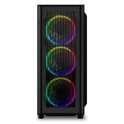 Case computer desktop ATX Sharkoon RGB Wave Nero