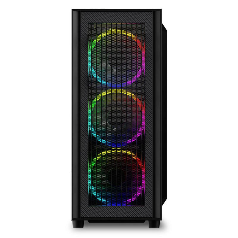 Case computer desktop ATX Sharkoon RGB Wave Nero