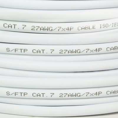 LogiLink CPV0041 cavo di rete Bianco 100 m Cat7 S/FTP [S-STP] (LogiLink CPV0041 netv?rkskabel Hvid 10)