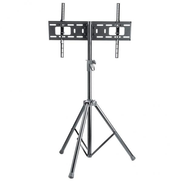 Manhattan 461412 Supporti a parete per TV 177,8 cm [70] Pavimento Nero (TV/MONITOR TRIPOD MOUNT- - 37-65IN VESA TO 600X400MM 35KG)