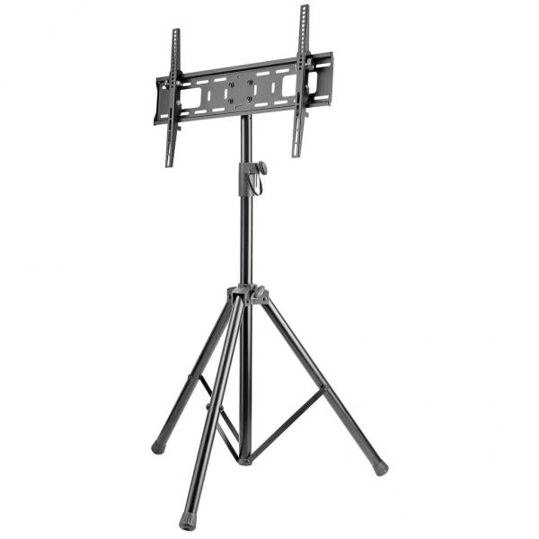 Manhattan 461412 Supporti a parete per TV 177,8 cm [70] Pavimento Nero (TV/MONITOR TRIPOD MOUNT- - 37-65IN VESA TO 600X400MM 35KG)