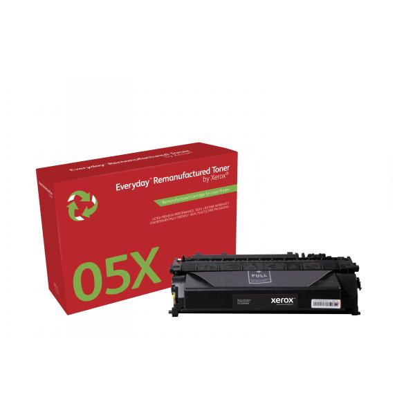 TONER COMPATIBILE - 003R99808 per CE505X Nero per HP LaserJet P2055D Capacità 6700 Pagine