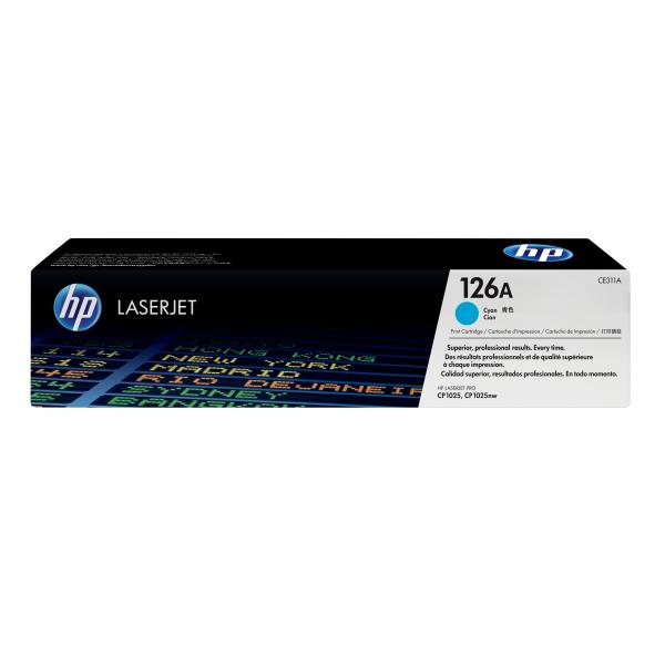 126A Cyan Laserjet Print Cartr. Ce311A
