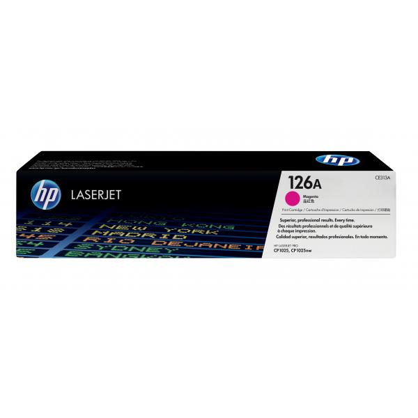 126A Magenta Laserjet Print Cartr. Ce313A