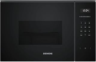 Siemens BE555LMB1 iQ500, Built-in Microwave with Grill Function, 59 x 38 cm, 900 W, 25 L Cooking Chamber, Stainless Steel, TouchControl Operation, Hydrolytic Cleaning Aid, CookControl 8 Automatic