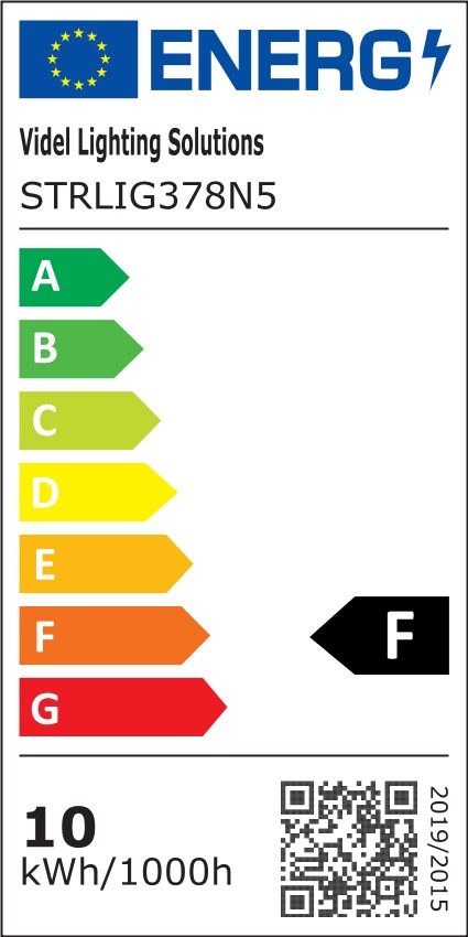 Striscia continua 384 Led/M 10W 4000K Videl