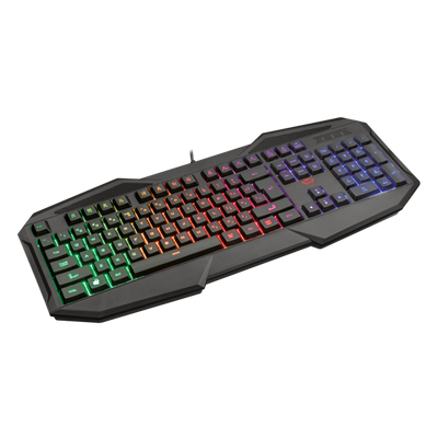 Tastiera Trust GXT 830-RW Avonn Gaming Keyboard - Retroilluminata - Funzione anti-Ghosting - Colore Nero
