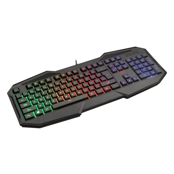 Tastiera Trust GXT 830-RW Avonn Gaming Keyboard - Retroilluminata - Funzione anti-Ghosting - Colore Nero