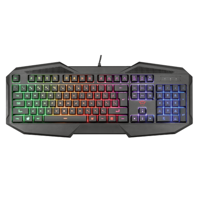 Tastiera Trust GXT 830-RW Avonn Gaming Keyboard - Retroilluminata - Funzione anti-Ghosting - Colore Nero