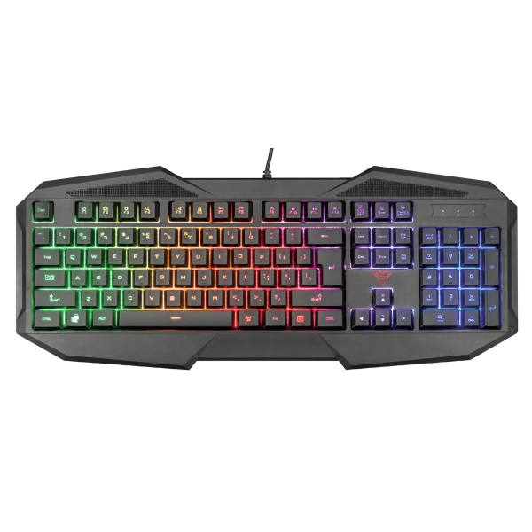 Tastiera Trust GXT 830-RW Avonn Gaming Keyboard - Retroilluminata - Funzione anti-Ghosting - Colore Nero