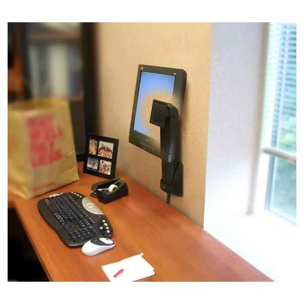 Ergotron Neo-Flex Wall Mount Lift 61 cm [24] Parete Nero (NEO FLEX WALL MOUNT LIFT - VESA 100X100 75X75 BIS 7.2KG)