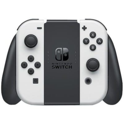 Console Nintendo Switch (modello OLED) : Nuova versione, colori intensi, schermo da 7 pollici - con un Joy-Con bianco
