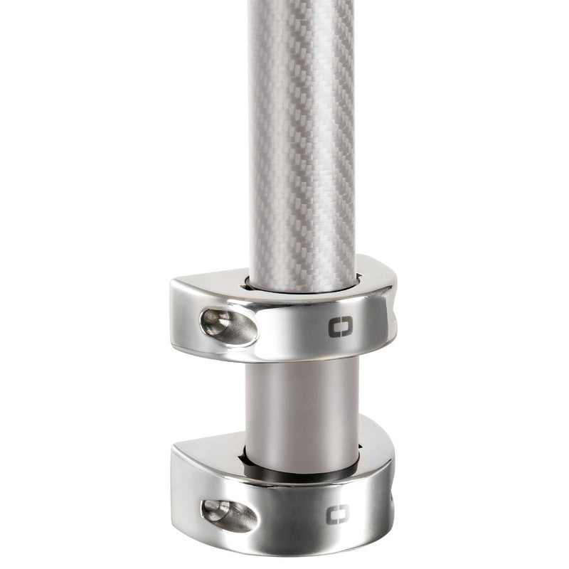 Boccola da parete per palo in carbonio  38 mm