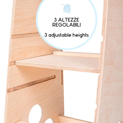 Learning Tower, Torre di Apprendimento, Torretta Montessoriana