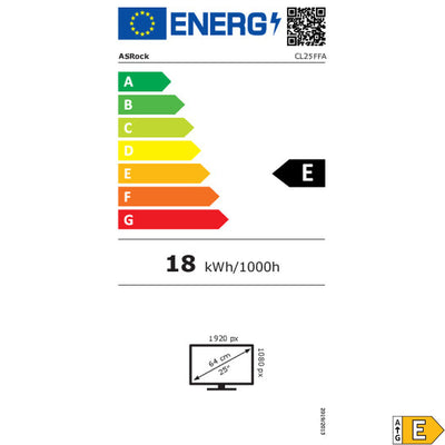 Monitor ASRock CL25FFA