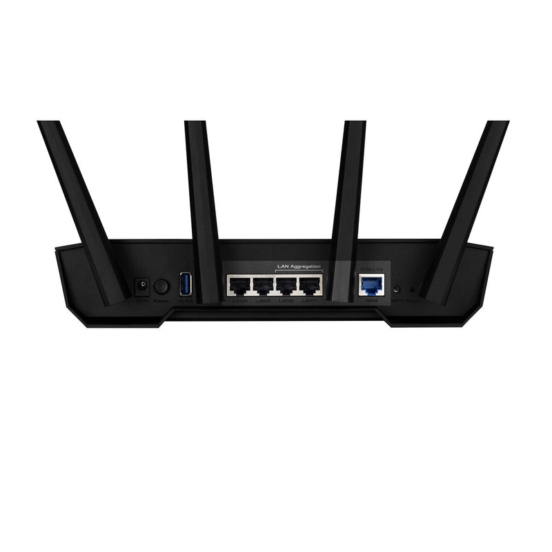 Router Asus TUF Gaming AX3000 V2 Bianco Nero USB RJ45 Ethernet LAN USB 3.2 Wi-Fi